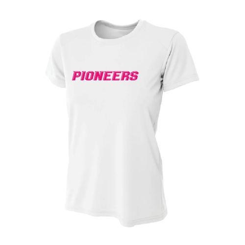 PYBA Womens SS Dri Fit - White