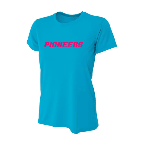PYBA Womens SS Dri Fit - Columbia