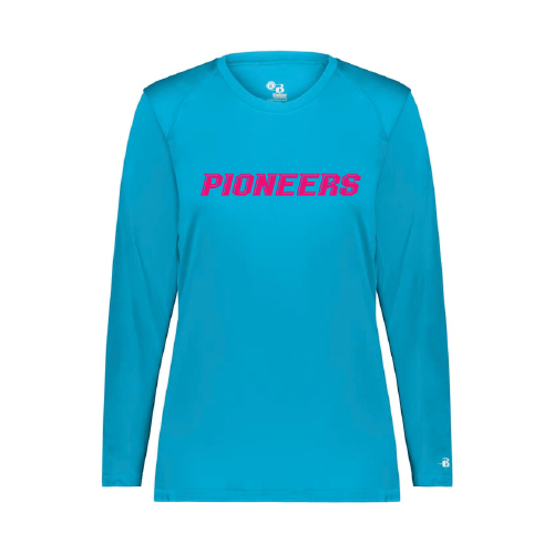 PYBA Womens LS Dri Fit - Columbia