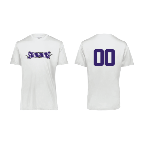 Scorpions HS Practice Jersey - White