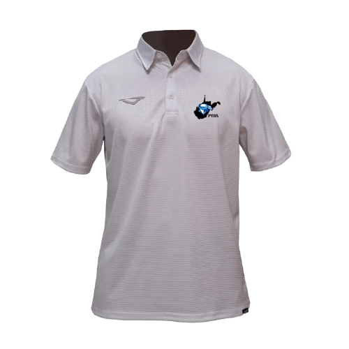PYBA Mens Performance Polo - Grey